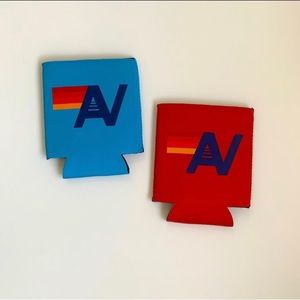 2 New Aviator Nation beverage sleeves